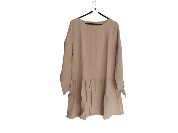 100% katoenen jurk beige L/40