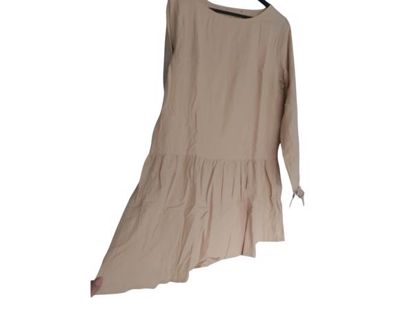 100% katoenen jurk beige L/40