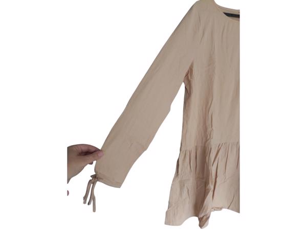 100% katoenen jurk beige L/40