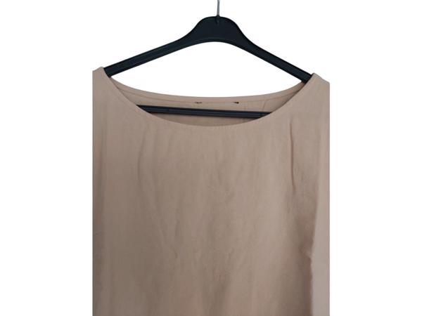 100% katoenen jurk beige L/40