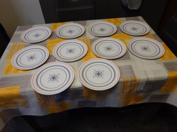 Tassen  soepborden en Borden