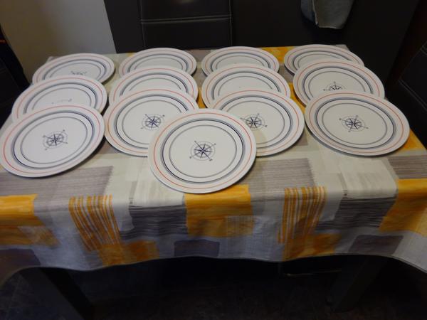 Tassen  soepborden en Borden