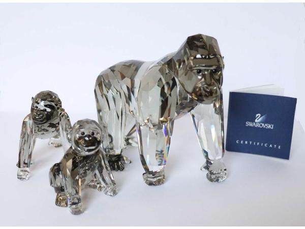 Swarovski Gorilla s 2009 - exclusieve set met certificaten