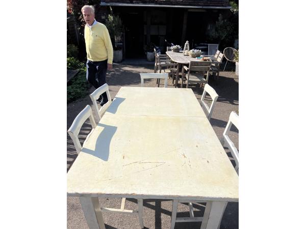 Uitschuifbare eetkamer tafel minimaal 160 lang Maximaal 3 meter