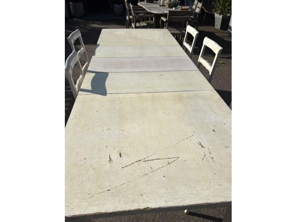 Uitschuifbare eetkamer tafel minimaal 160 lang Maximaal 3 meter