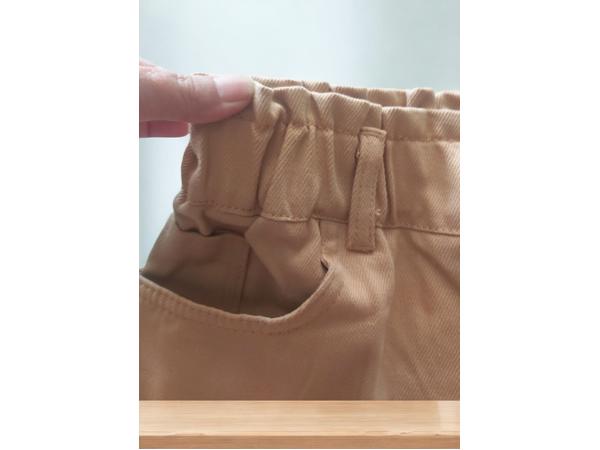 Jeans beige perzik kleur recht model L