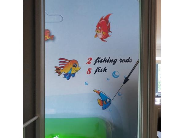 opwindbaar vis hengel spel groen reis editie