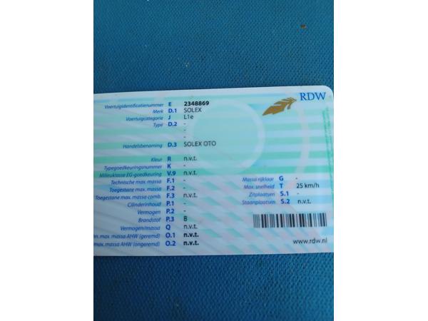 Te koop Solex OTO Nostologie