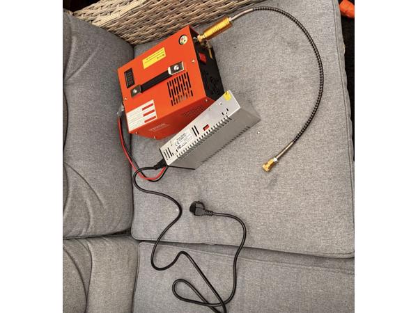 Luchtbuks PCP 9mmset incl compresor, accesoires en duikfles