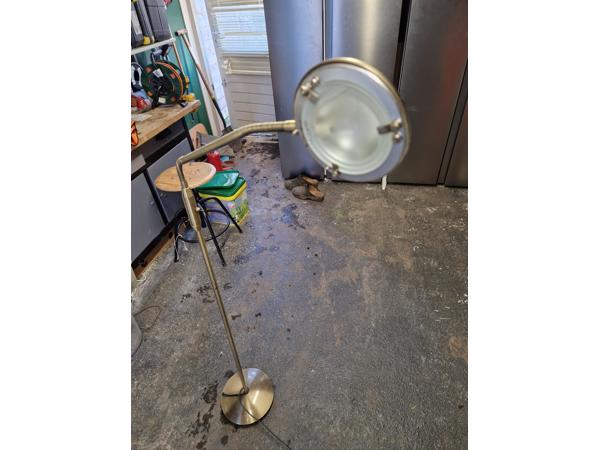 Leeslamp bronskleurig