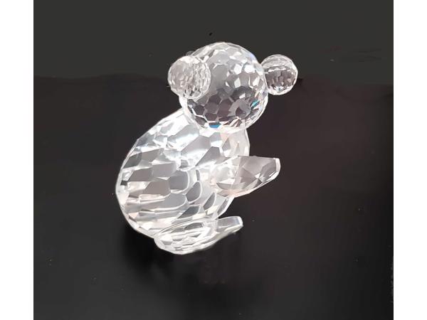 Swarovski Koalabeer klein (links) met doos en certificaat