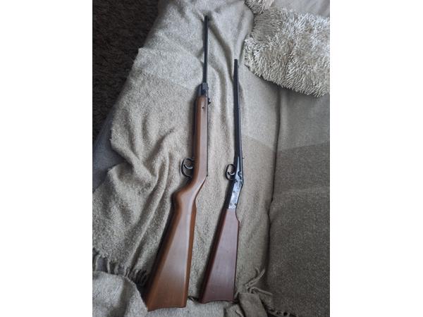 Luchtbuks Diana model 1 en Diana model 22. In hele mooie sta