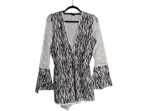 Emmash Paris playsuit zebra M