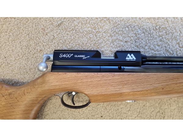 Air Arms S400F Classic Super Lite in 16 J - 4,5 mm cal.