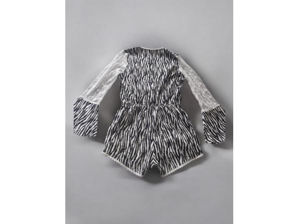 Emmash Paris playsuit zebra M/38