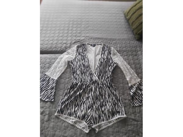 Emmash Paris playsuit zebra M/38