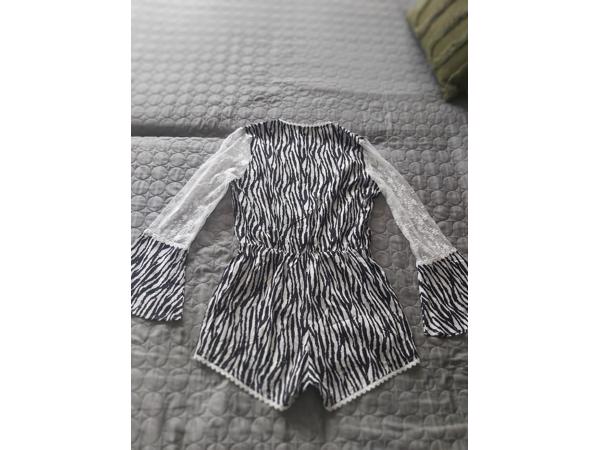 Emmash Paris playsuit zebra M/38