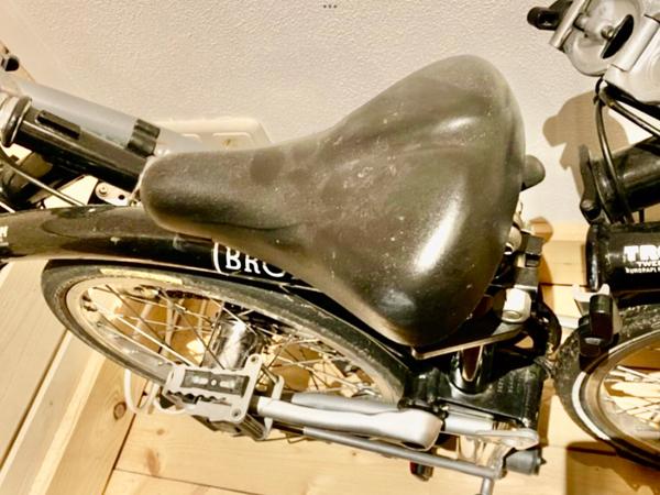 2 Brompton Vouwfietsen voor de Caravan Camper of wel Boot