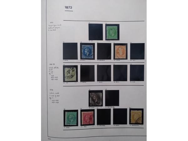 Postzegels uit Roemenië  periode 1872-1906