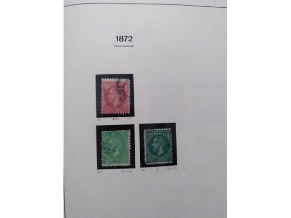 Postzegels uit Roemenië  periode 1872-1906