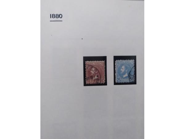 Postzegels uit Roemenië  periode 1872-1906