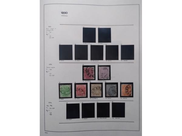 Postzegels uit Roemenië  periode 1872-1906