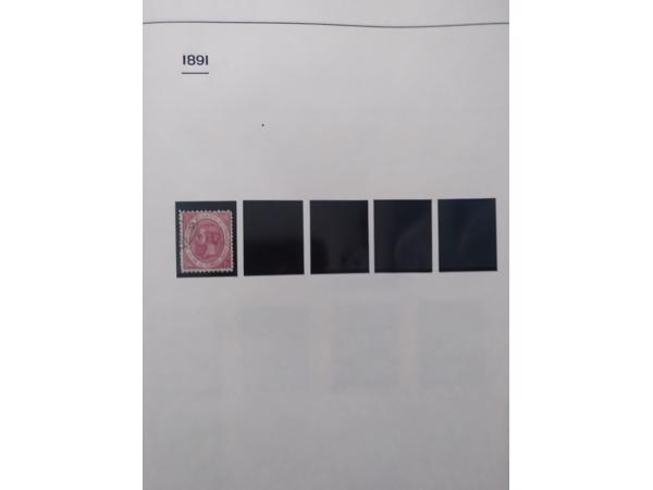 Postzegels uit Roemenië  periode 1872-1906