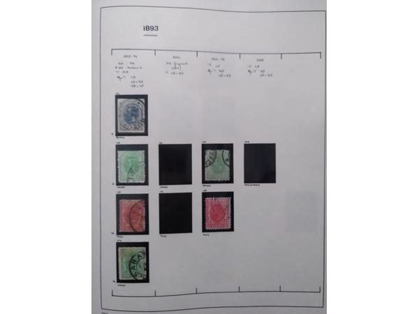 Postzegels uit Roemenië  periode 1872-1906