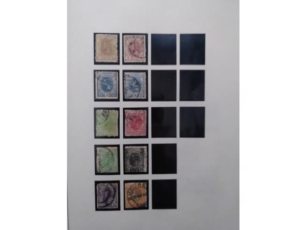 Postzegels uit Roemenië  periode 1872-1906