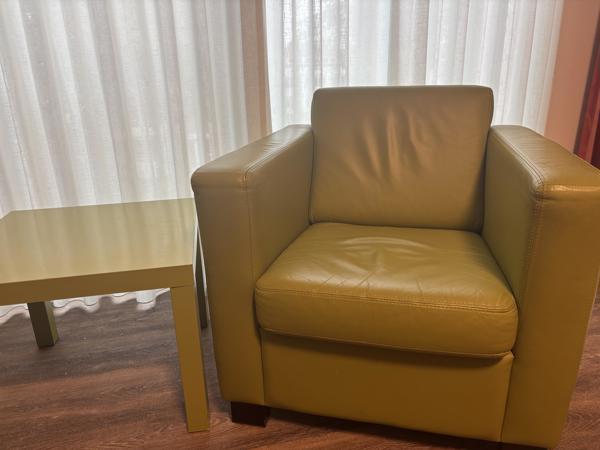 Groene fauteuils