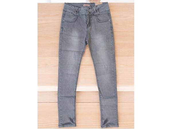 Grace Skinny Stretchy jeans grijs 140