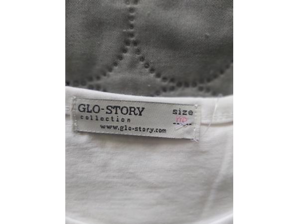 Glo-Story cupcakes t-shirt geel 110