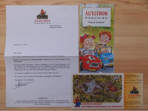 Toegangskaart Autotron Rosmalen (seizoen 1995)