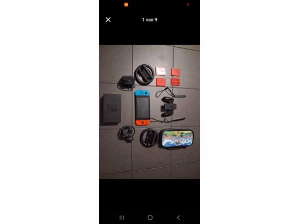 Nintendo switch 1e generatie met accesoires