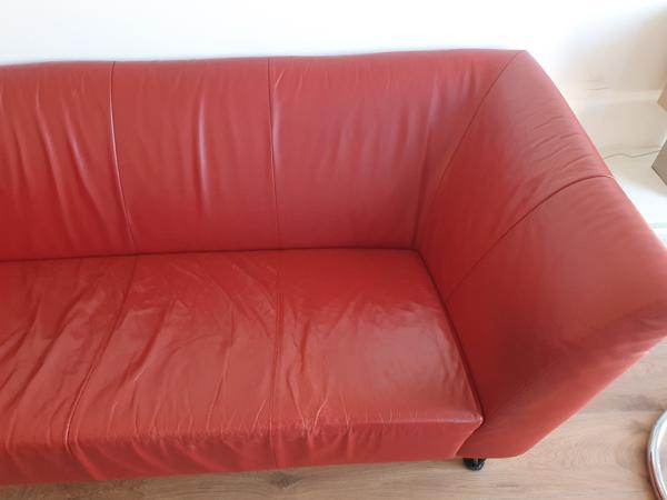 Designbank Harvink van echt leer