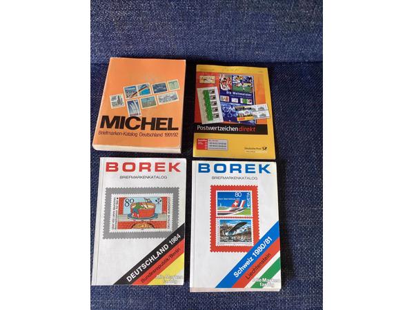 Borek briefmarkenkatalog Schweiz 1980/81 Zwitserland