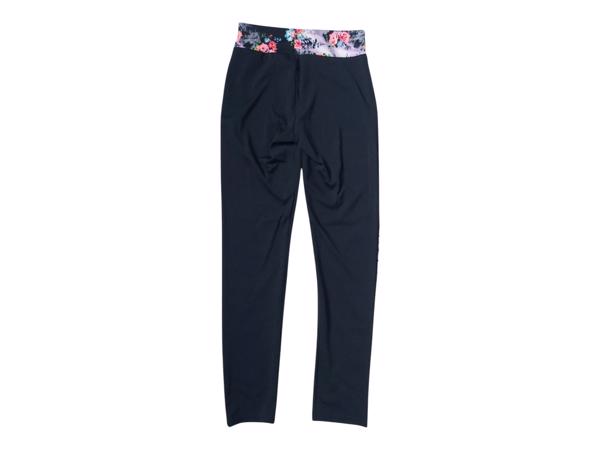 Legging zwart lila S/M