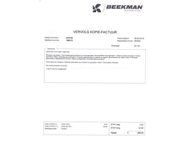 Mercury 6PK 2T Langstaart