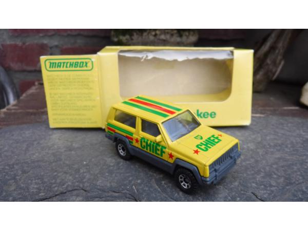 Matchbox BP Cherokee jeep