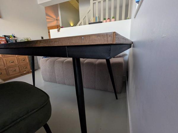 Tafel mangohout 150x90