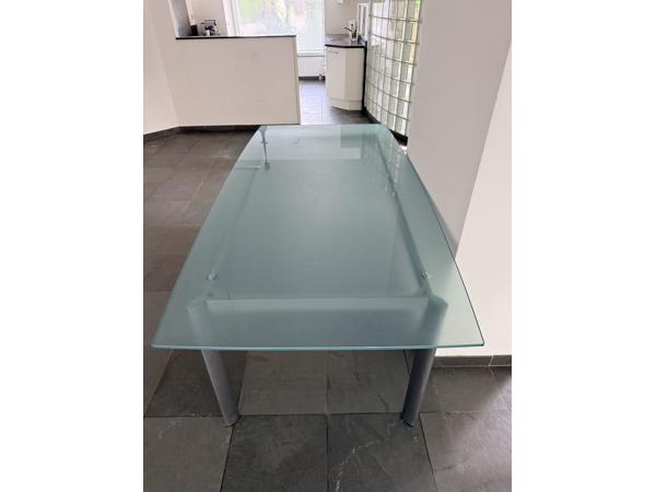 Eettafel glas Rolf Benz