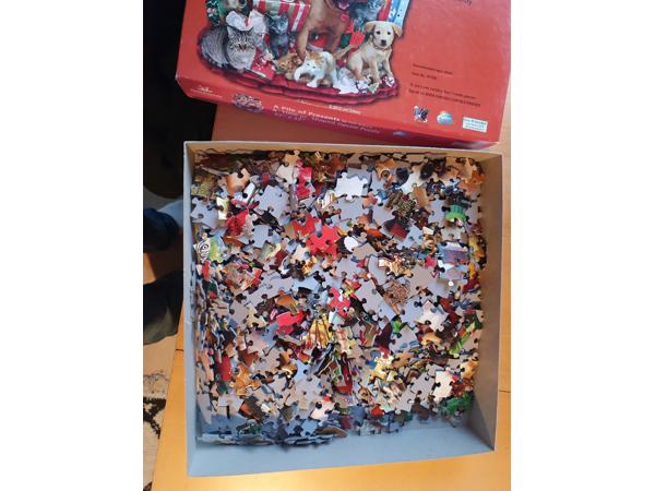 Grote Kerst-puzzel, 1000 stukjes