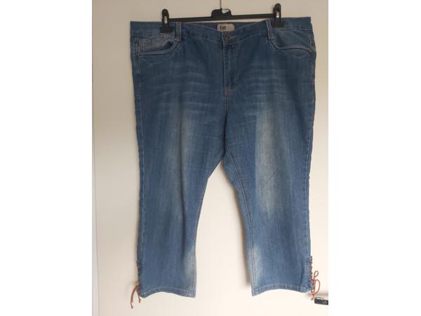 Fitt driekwart jeans 4XL/48