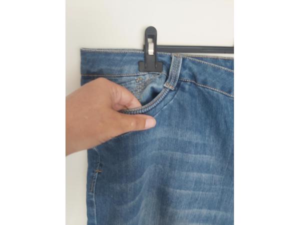 Fitt driekwart jeans 4XL/48