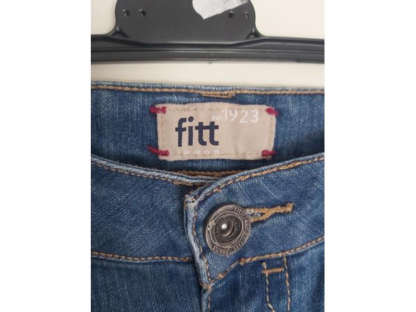 Fitt driekwart jeans 4XL/48