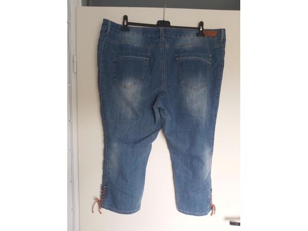 Fitt driekwart jeans 4XL/48