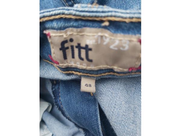 Fitt driekwart jeans 4XL/48