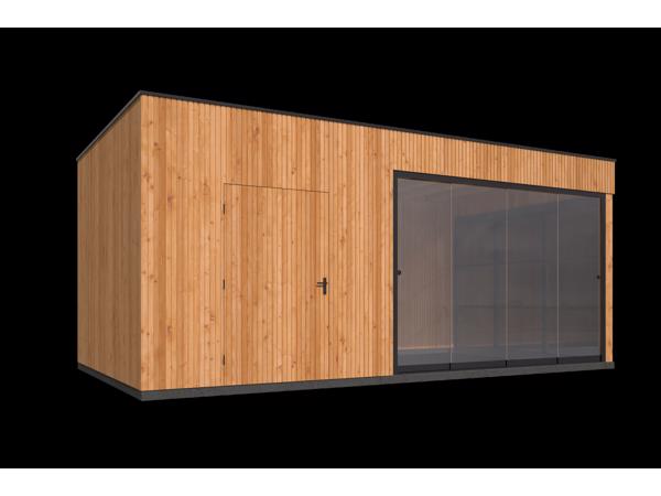 Kubeline met luifel L380X687 CM