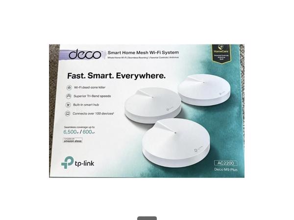 TP link DecoM9 plus Mesh WI-FI systeem 3 pack, nieuwstaat