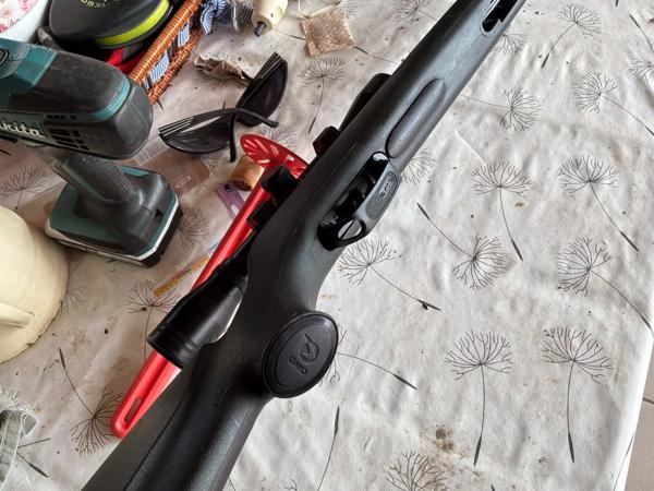 gamo 4.5 met originel richtkijker demper in zeer goede staat
